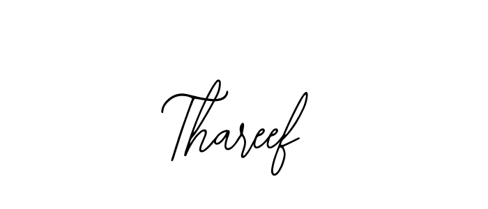 Thareef stylish signature style. Best Handwritten Sign (Bearetta-2O07w) for my name. Handwritten Signature Collection Ideas for my name Thareef. Thareef signature style 12 images and pictures png