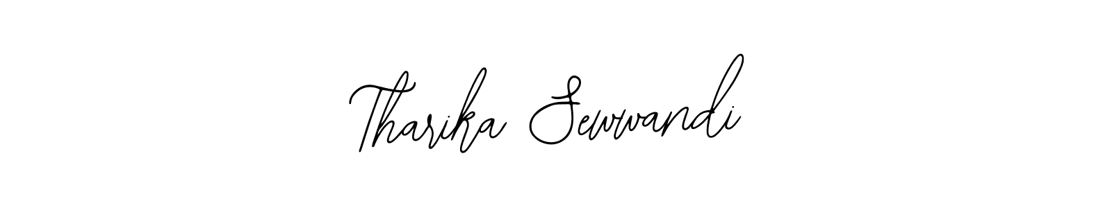 Design your own signature with our free online signature maker. With this signature software, you can create a handwritten (Bearetta-2O07w) signature for name Tharika Sewwandi. Tharika Sewwandi signature style 12 images and pictures png