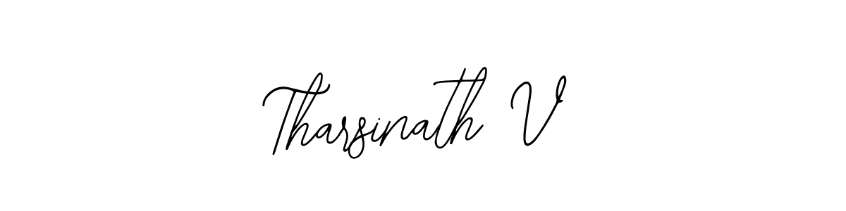 It looks lik you need a new signature style for name Tharsinath V. Design unique handwritten (Bearetta-2O07w) signature with our free signature maker in just a few clicks. Tharsinath V signature style 12 images and pictures png