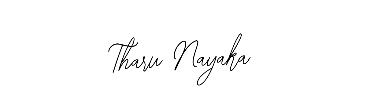 Make a beautiful signature design for name Tharu Nayaka. With this signature (Bearetta-2O07w) style, you can create a handwritten signature for free. Tharu Nayaka signature style 12 images and pictures png