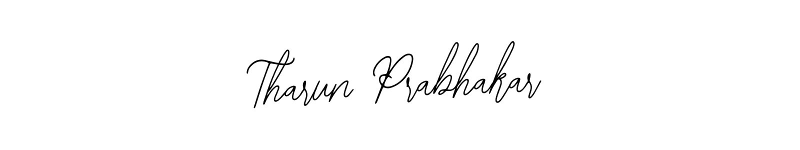 How to make Tharun Prabhakar signature? Bearetta-2O07w is a professional autograph style. Create handwritten signature for Tharun Prabhakar name. Tharun Prabhakar signature style 12 images and pictures png