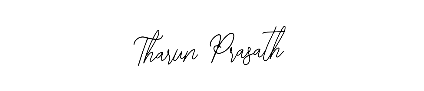 Tharun Prasath stylish signature style. Best Handwritten Sign (Bearetta-2O07w) for my name. Handwritten Signature Collection Ideas for my name Tharun Prasath. Tharun Prasath signature style 12 images and pictures png