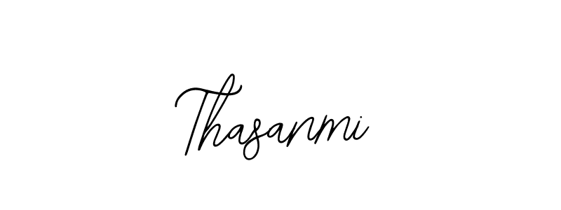 Also we have Thasanmi name is the best signature style. Create professional handwritten signature collection using Bearetta-2O07w autograph style. Thasanmi signature style 12 images and pictures png