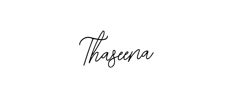 Use a signature maker to create a handwritten signature online. With this signature software, you can design (Bearetta-2O07w) your own signature for name Thaseena. Thaseena signature style 12 images and pictures png