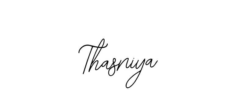 Also we have Thasniya name is the best signature style. Create professional handwritten signature collection using Bearetta-2O07w autograph style. Thasniya signature style 12 images and pictures png