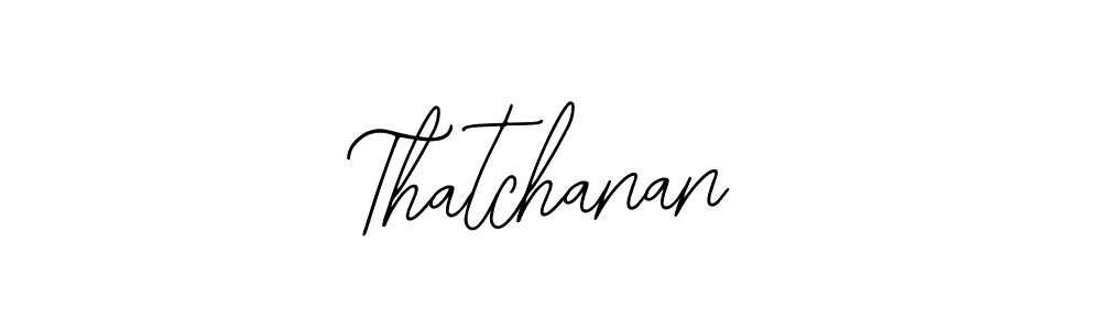 Also we have Thatchanan name is the best signature style. Create professional handwritten signature collection using Bearetta-2O07w autograph style. Thatchanan signature style 12 images and pictures png
