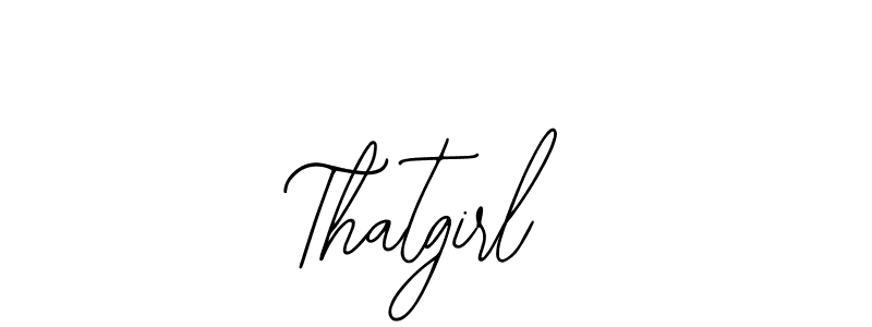 Create a beautiful signature design for name Thatgirl. With this signature (Bearetta-2O07w) fonts, you can make a handwritten signature for free. Thatgirl signature style 12 images and pictures png