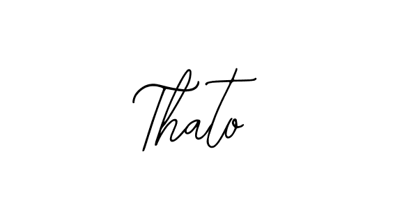 This is the best signature style for the Thato  name. Also you like these signature font (Bearetta-2O07w). Mix name signature. Thato  signature style 12 images and pictures png