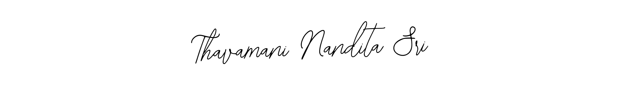 How to make Thavamani Nandita Sri signature? Bearetta-2O07w is a professional autograph style. Create handwritten signature for Thavamani Nandita Sri name. Thavamani Nandita Sri signature style 12 images and pictures png