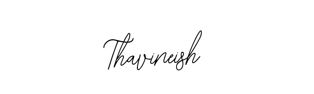 Use a signature maker to create a handwritten signature online. With this signature software, you can design (Bearetta-2O07w) your own signature for name Thavineish. Thavineish signature style 12 images and pictures png