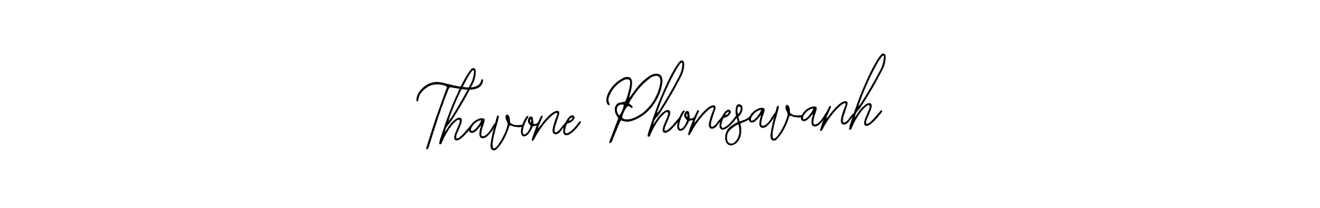 Similarly Bearetta-2O07w is the best handwritten signature design. Signature creator online .You can use it as an online autograph creator for name Thavone Phonesavanh. Thavone Phonesavanh signature style 12 images and pictures png