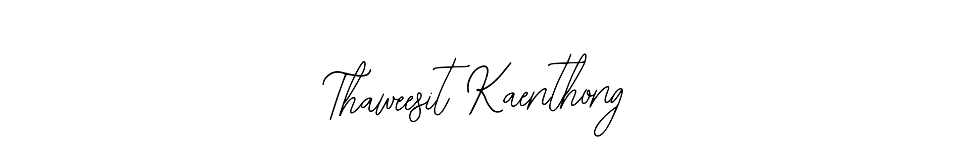 Thaweesit Kaenthong stylish signature style. Best Handwritten Sign (Bearetta-2O07w) for my name. Handwritten Signature Collection Ideas for my name Thaweesit Kaenthong. Thaweesit Kaenthong signature style 12 images and pictures png