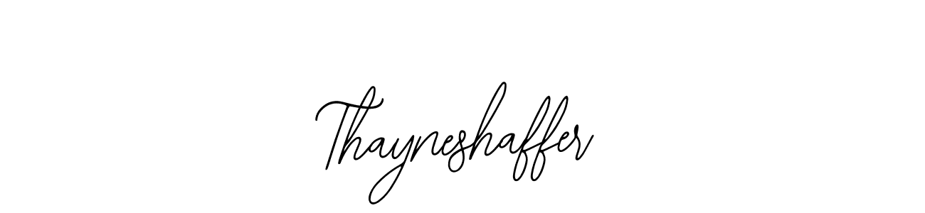How to Draw Thayneshaffer signature style? Bearetta-2O07w is a latest design signature styles for name Thayneshaffer. Thayneshaffer signature style 12 images and pictures png