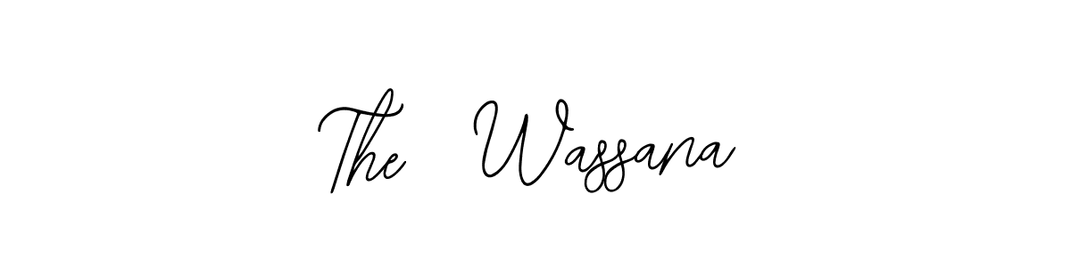 Also You can easily find your signature by using the search form. We will create The  Wassana name handwritten signature images for you free of cost using Bearetta-2O07w sign style. The  Wassana signature style 12 images and pictures png