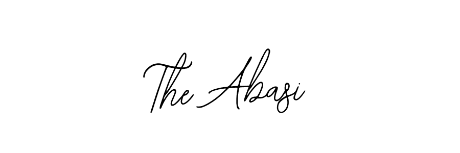 The Abasi stylish signature style. Best Handwritten Sign (Bearetta-2O07w) for my name. Handwritten Signature Collection Ideas for my name The Abasi. The Abasi signature style 12 images and pictures png
