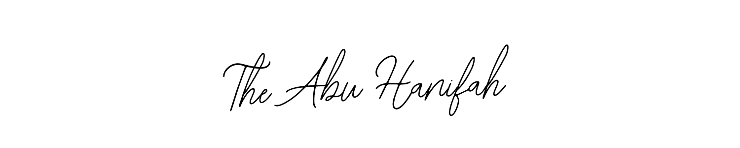 Use a signature maker to create a handwritten signature online. With this signature software, you can design (Bearetta-2O07w) your own signature for name The Abu Hanifah. The Abu Hanifah signature style 12 images and pictures png