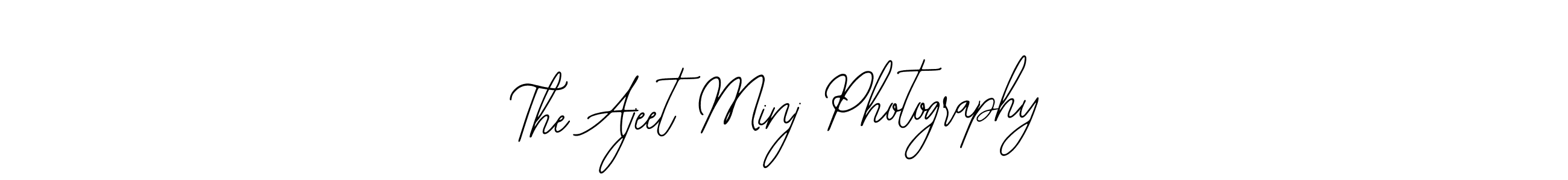 Make a beautiful signature design for name The Ajeet Minj Photography. Use this online signature maker to create a handwritten signature for free. The Ajeet Minj Photography signature style 12 images and pictures png