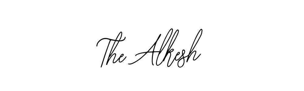 Create a beautiful signature design for name The Alkesh. With this signature (Bearetta-2O07w) fonts, you can make a handwritten signature for free. The Alkesh signature style 12 images and pictures png