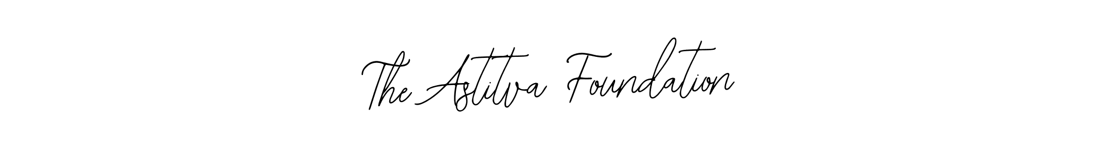 How to make The Astitva Foundation signature? Bearetta-2O07w is a professional autograph style. Create handwritten signature for The Astitva Foundation name. The Astitva Foundation signature style 12 images and pictures png