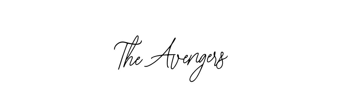 How to make The Avengers name signature. Use Bearetta-2O07w style for creating short signs online. This is the latest handwritten sign. The Avengers signature style 12 images and pictures png