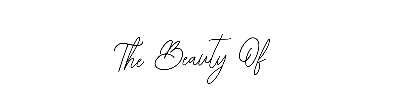 Create a beautiful signature design for name The Beauty Of. With this signature (Bearetta-2O07w) fonts, you can make a handwritten signature for free. The Beauty Of signature style 12 images and pictures png