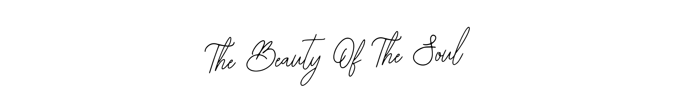 The Beauty Of The Soul stylish signature style. Best Handwritten Sign (Bearetta-2O07w) for my name. Handwritten Signature Collection Ideas for my name The Beauty Of The Soul. The Beauty Of The Soul signature style 12 images and pictures png