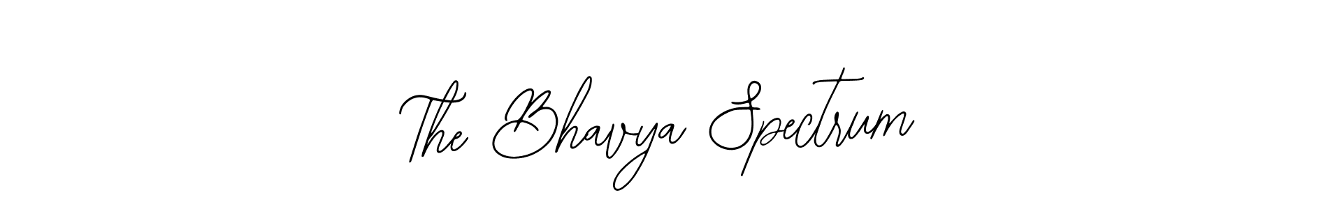 Make a beautiful signature design for name The Bhavya Spectrum. Use this online signature maker to create a handwritten signature for free. The Bhavya Spectrum signature style 12 images and pictures png