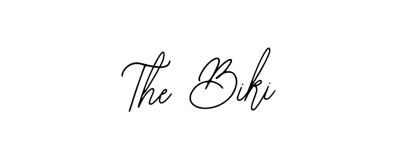 The best way (Bearetta-2O07w) to make a short signature is to pick only two or three words in your name. The name The Biki include a total of six letters. For converting this name. The Biki signature style 12 images and pictures png