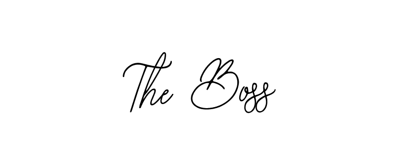 How to make The Boss signature? Bearetta-2O07w is a professional autograph style. Create handwritten signature for The Boss name. The Boss signature style 12 images and pictures png