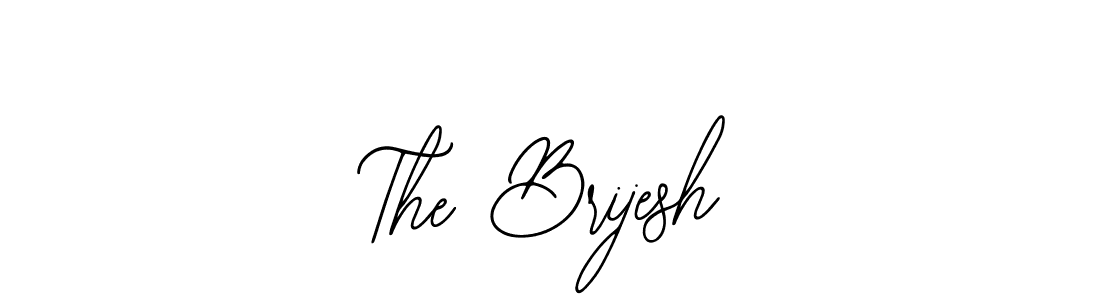 How to Draw The Brijesh signature style? Bearetta-2O07w is a latest design signature styles for name The Brijesh. The Brijesh signature style 12 images and pictures png