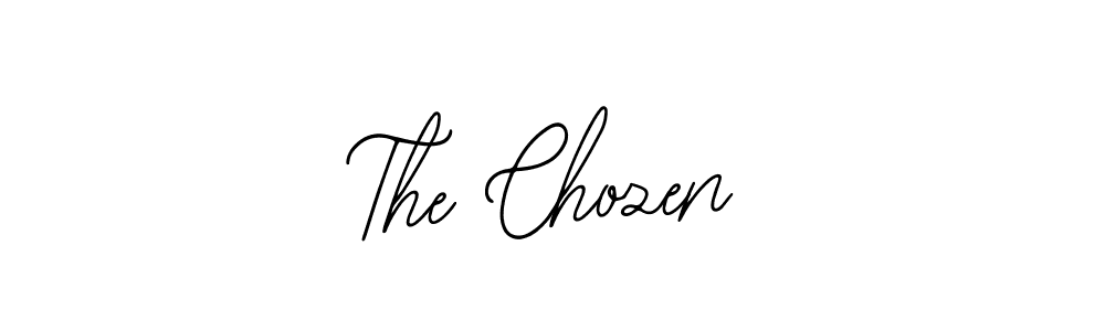 The Chozen stylish signature style. Best Handwritten Sign (Bearetta-2O07w) for my name. Handwritten Signature Collection Ideas for my name The Chozen. The Chozen signature style 12 images and pictures png