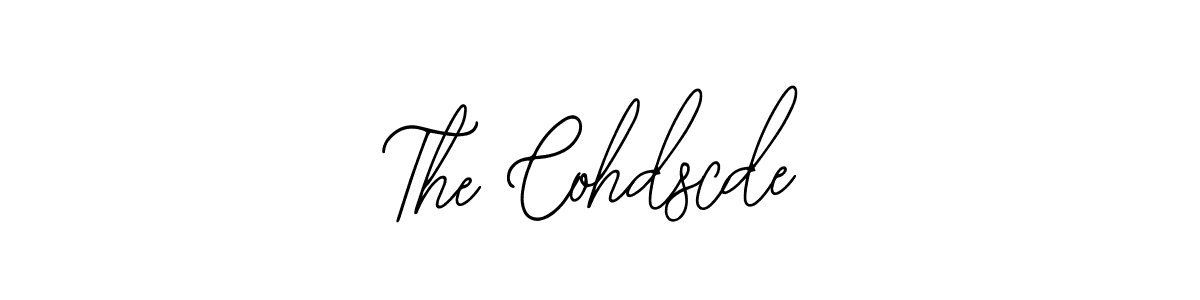 How to make The Cohdscde name signature. Use Bearetta-2O07w style for creating short signs online. This is the latest handwritten sign. The Cohdscde signature style 12 images and pictures png