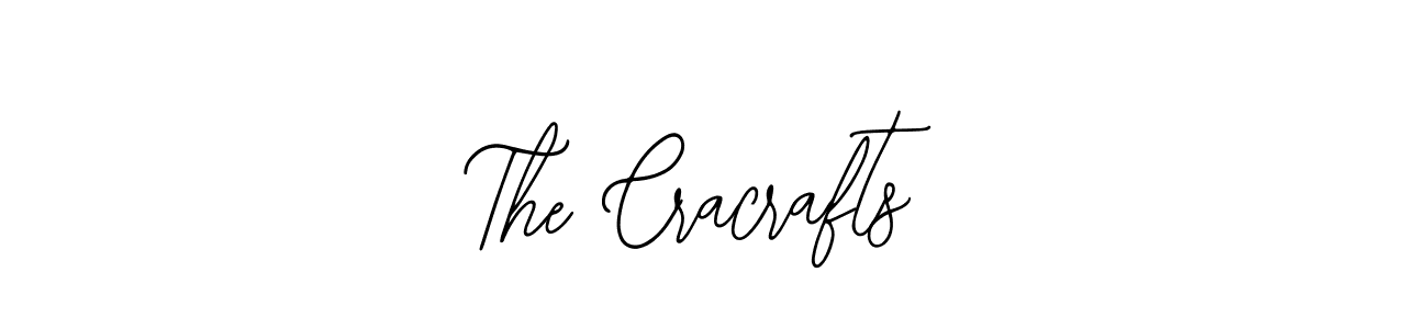 Use a signature maker to create a handwritten signature online. With this signature software, you can design (Bearetta-2O07w) your own signature for name The Cracrafts. The Cracrafts signature style 12 images and pictures png