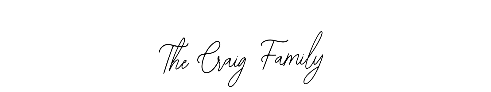 This is the best signature style for the The Craig Family name. Also you like these signature font (Bearetta-2O07w). Mix name signature. The Craig Family signature style 12 images and pictures png