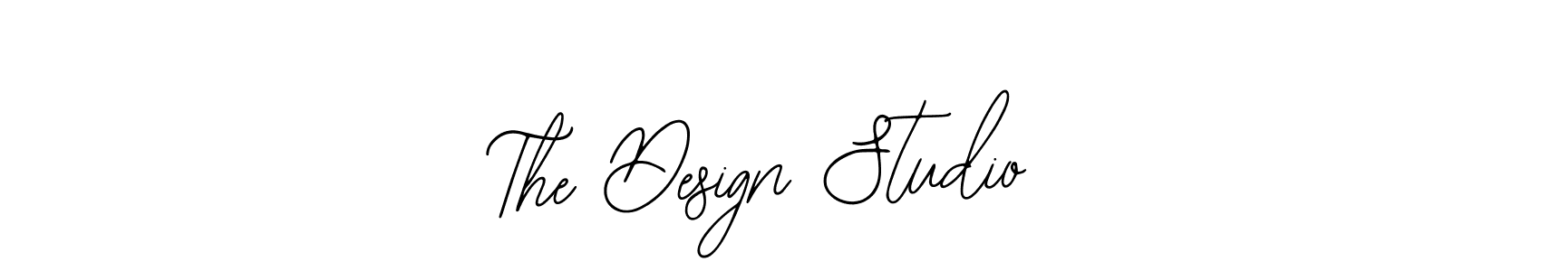 How to make The Design Studio name signature. Use Bearetta-2O07w style for creating short signs online. This is the latest handwritten sign. The Design Studio signature style 12 images and pictures png