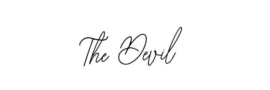 Make a beautiful signature design for name The Devil. With this signature (Bearetta-2O07w) style, you can create a handwritten signature for free. The Devil signature style 12 images and pictures png