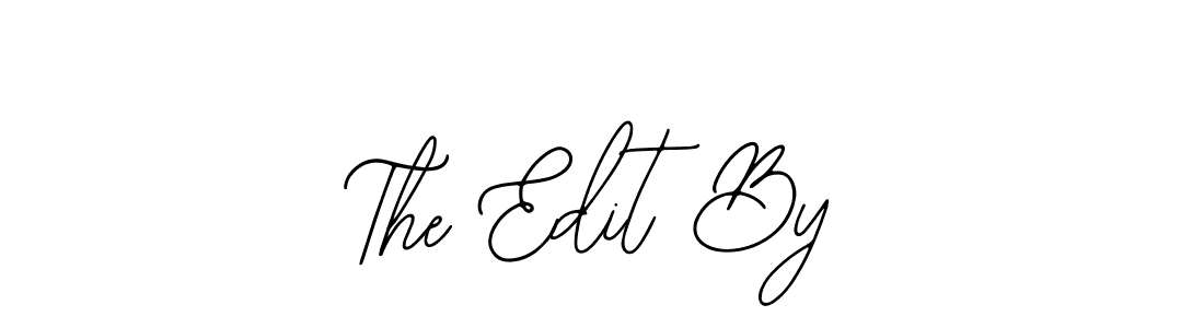 Also You can easily find your signature by using the search form. We will create The Edit By name handwritten signature images for you free of cost using Bearetta-2O07w sign style. The Edit By signature style 12 images and pictures png
