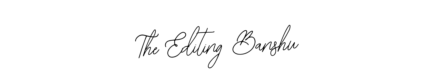 See photos of The Editing Banshu official signature by Spectra . Check more albums & portfolios. Read reviews & check more about Bearetta-2O07w font. The Editing Banshu signature style 12 images and pictures png