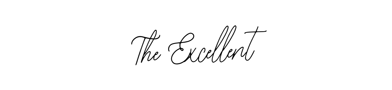You should practise on your own different ways (Bearetta-2O07w) to write your name (The Excellent) in signature. don't let someone else do it for you. The Excellent signature style 12 images and pictures png