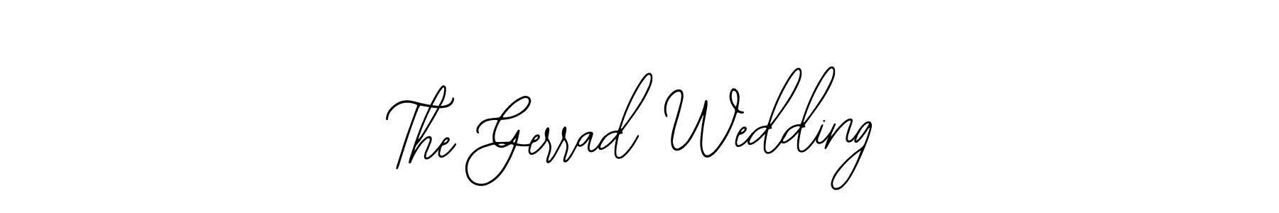 Create a beautiful signature design for name The Gerrad Wedding. With this signature (Bearetta-2O07w) fonts, you can make a handwritten signature for free. The Gerrad Wedding signature style 12 images and pictures png