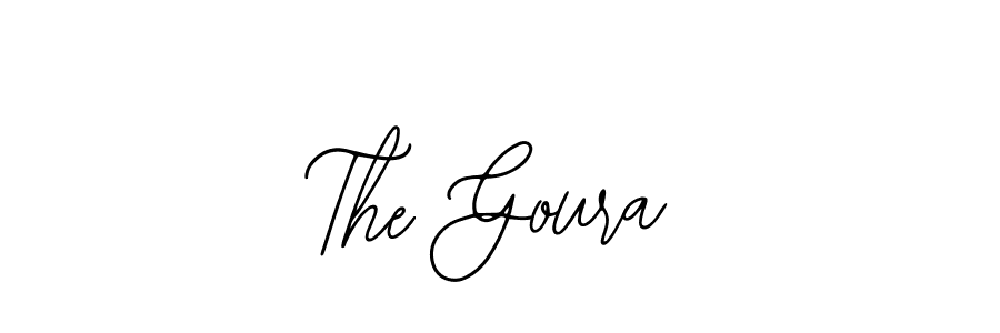 How to Draw The Goura signature style? Bearetta-2O07w is a latest design signature styles for name The Goura. The Goura signature style 12 images and pictures png