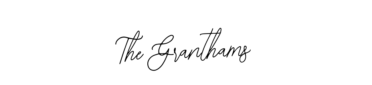 How to make The Granthams signature? Bearetta-2O07w is a professional autograph style. Create handwritten signature for The Granthams name. The Granthams signature style 12 images and pictures png