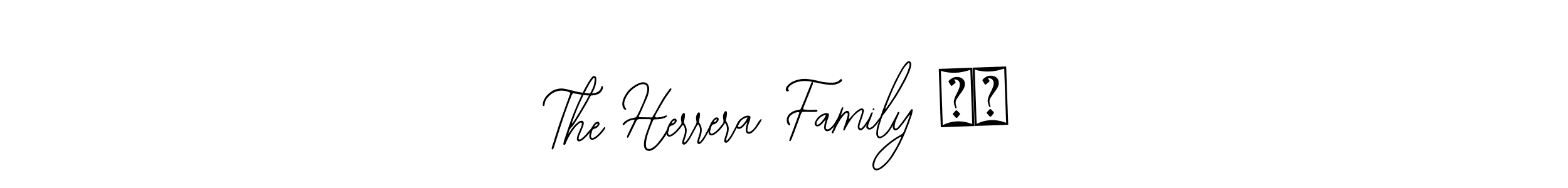 The Herrera Family ❤️ stylish signature style. Best Handwritten Sign (Bearetta-2O07w) for my name. Handwritten Signature Collection Ideas for my name The Herrera Family ❤️. The Herrera Family ❤️ signature style 12 images and pictures png