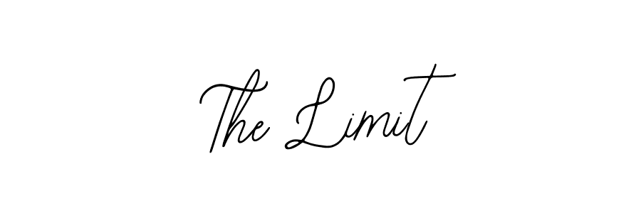 Best and Professional Signature Style for The Limit. Bearetta-2O07w Best Signature Style Collection. The Limit signature style 12 images and pictures png