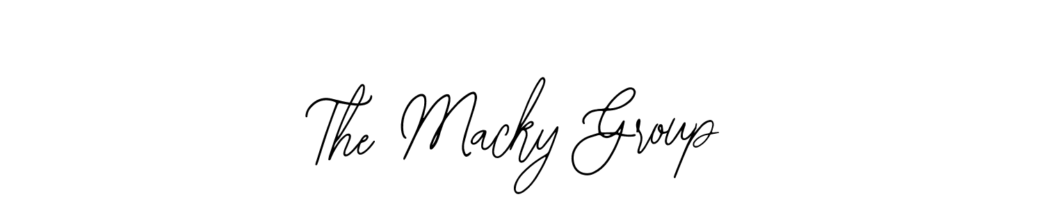 if you are searching for the best signature style for your name The Macky Group. so please give up your signature search. here we have designed multiple signature styles  using Bearetta-2O07w. The Macky Group signature style 12 images and pictures png