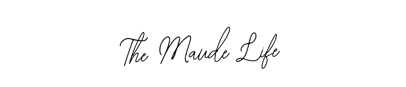 Here are the top 10 professional signature styles for the name The Maude Life. These are the best autograph styles you can use for your name. The Maude Life signature style 12 images and pictures png
