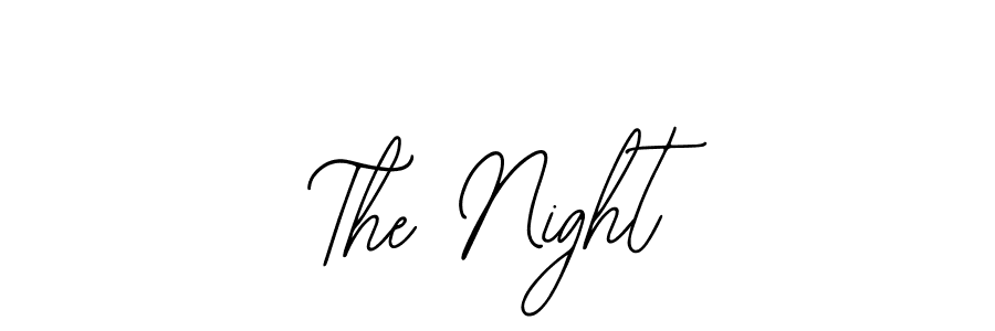 Make a beautiful signature design for name The Night. Use this online signature maker to create a handwritten signature for free. The Night signature style 12 images and pictures png