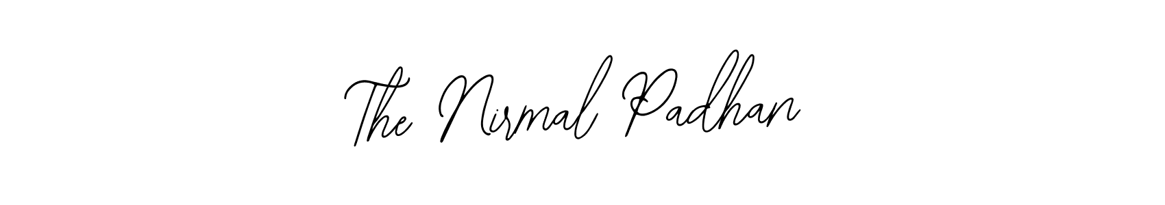 Create a beautiful signature design for name The Nirmal Padhan. With this signature (Bearetta-2O07w) fonts, you can make a handwritten signature for free. The Nirmal Padhan signature style 12 images and pictures png