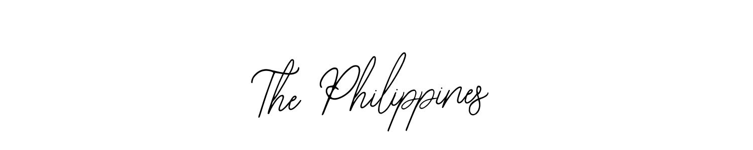 You should practise on your own different ways (Bearetta-2O07w) to write your name (The Philippines) in signature. don't let someone else do it for you. The Philippines signature style 12 images and pictures png