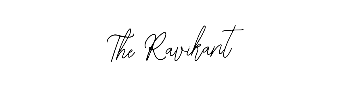 Design your own signature with our free online signature maker. With this signature software, you can create a handwritten (Bearetta-2O07w) signature for name The Ravikant. The Ravikant signature style 12 images and pictures png